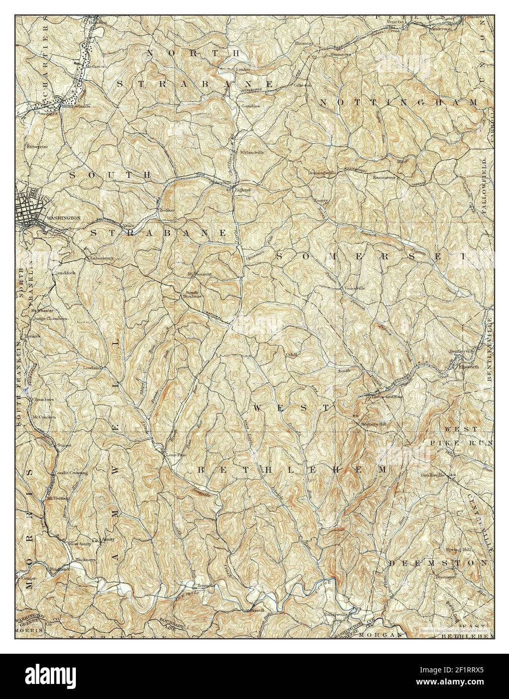 Amity pennsylvanie map Banque de photographies et d’images à haute résolution Alamy