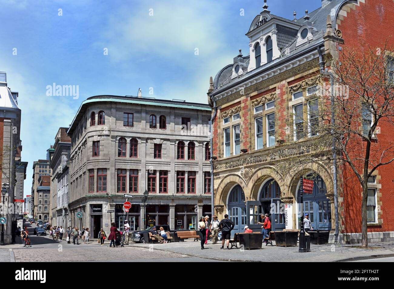 Place Jacques Cartier centre-ville Vieux-Montréal, Canada, canadien,  province, Québec Photo Stock - Alamy