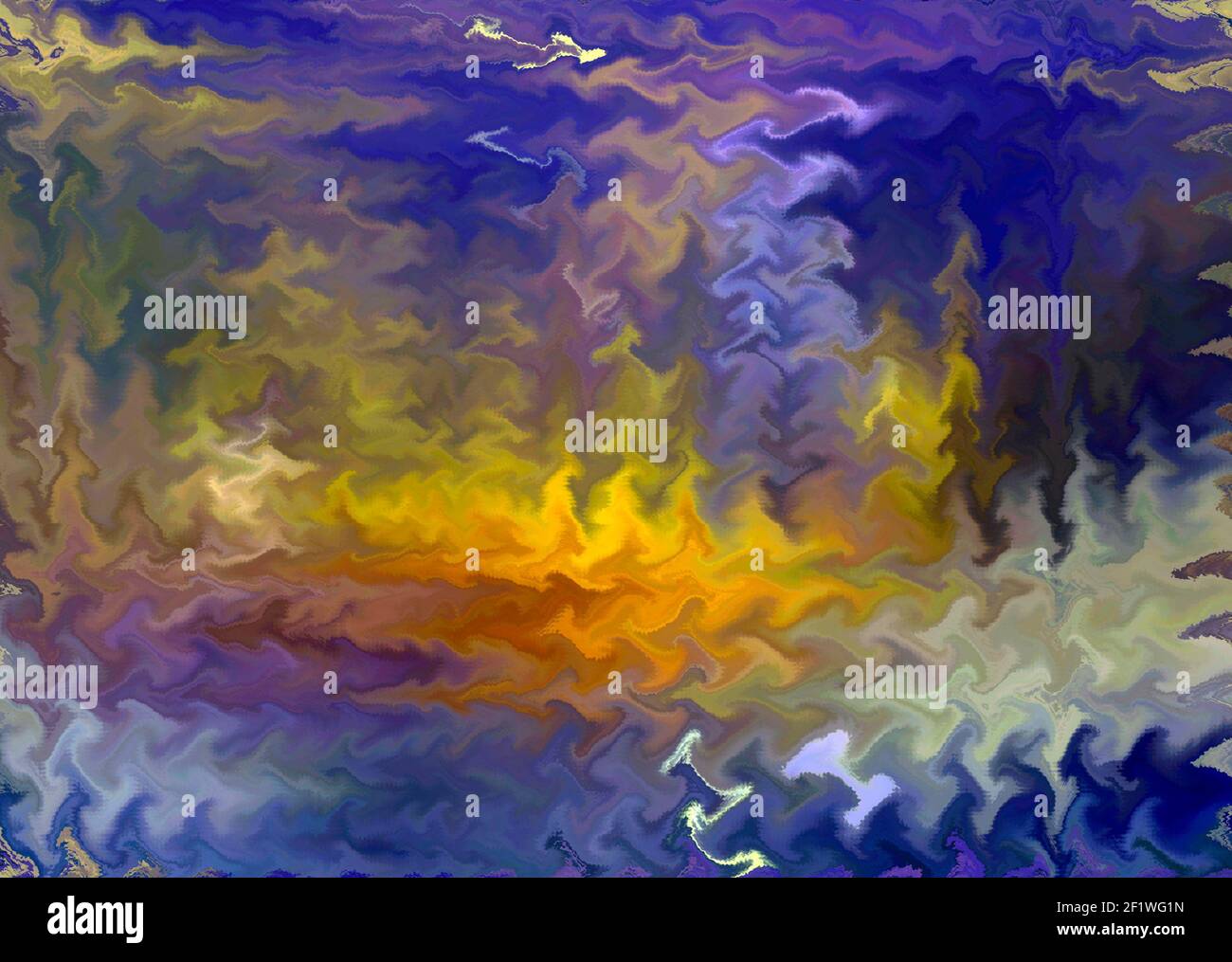 Arrière-plan abstrait et élégant, motif ondulé multicolore tendance, motif teint par nouage Banque D'Images