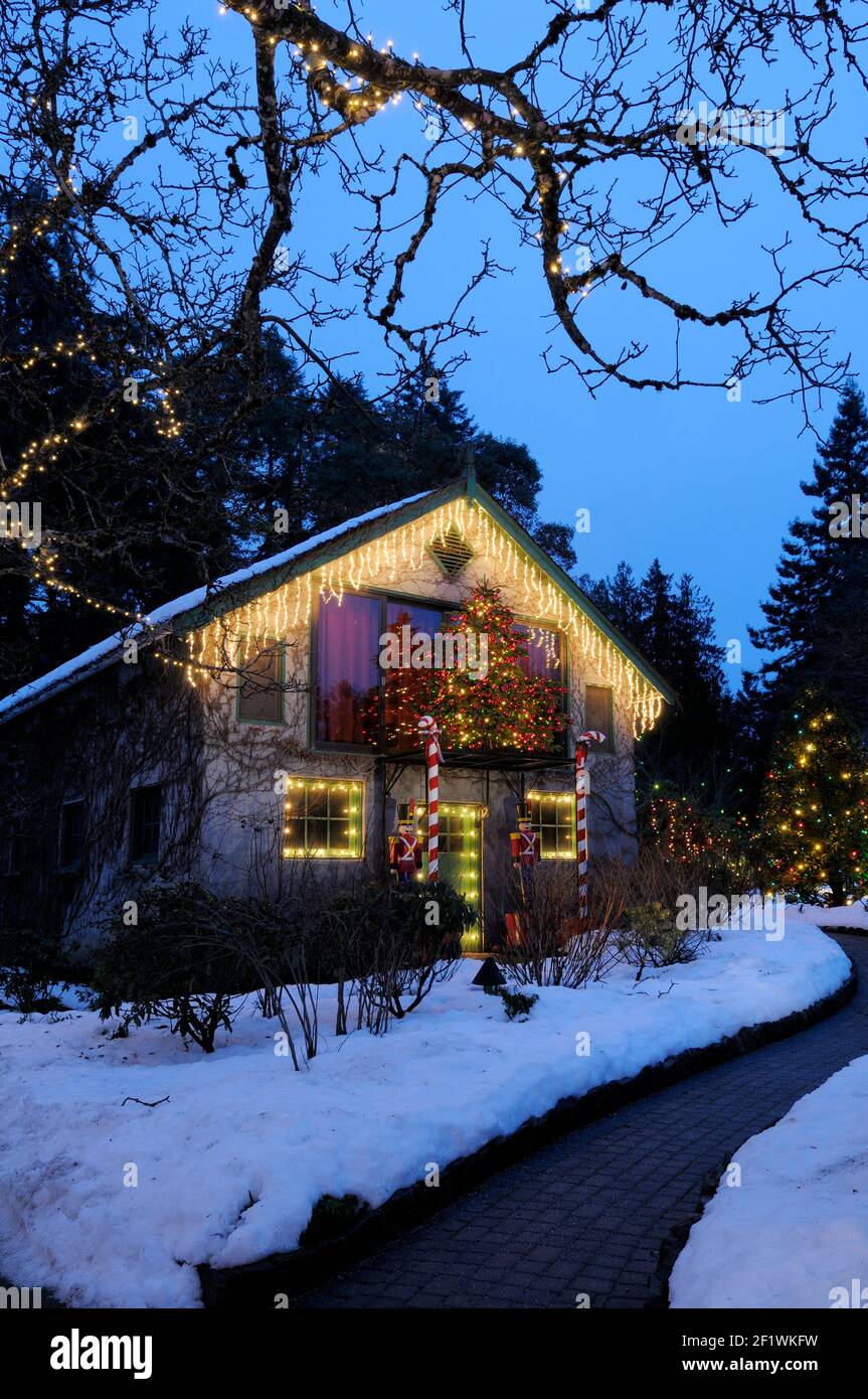 Butchart Gardens, Brentwood Bay, C.-B., Canada. Banque D'Images