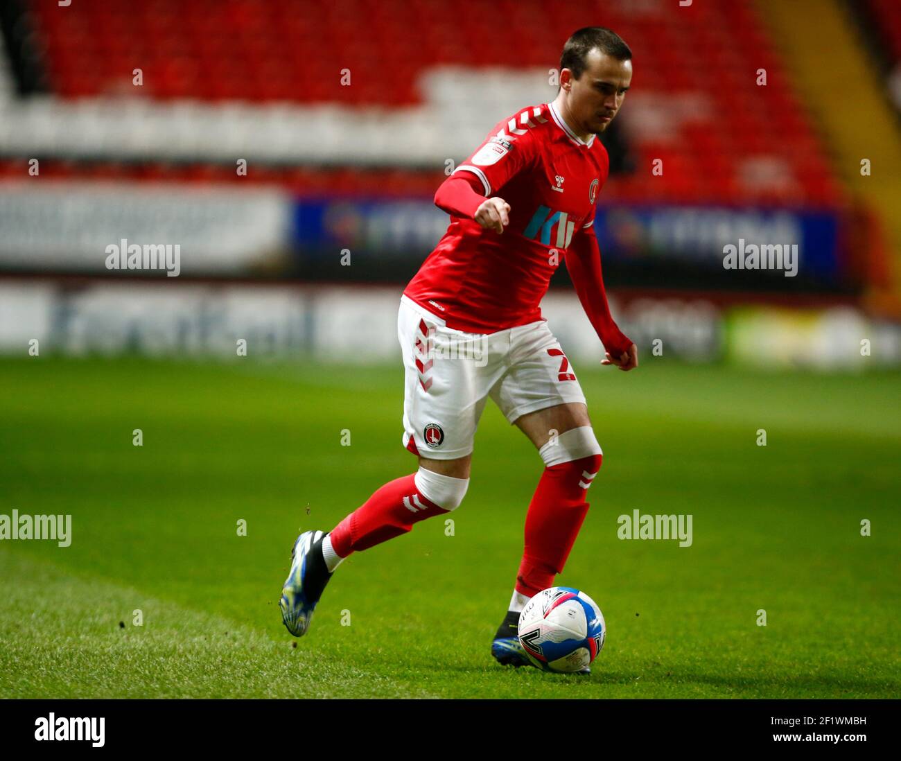 Woolwich, Royaume-Uni. 09e mars 2021. WOOLWICH, Royaume-Uni, MARS 09: Liam Miller de Charlton Athletic (en prêt de Liverpool) pendant Sky Bet League One entre Charlton Athletic et Northampton Town at the Valley, Woolwich le 9 mars 2021 crédit: Action Foto Sport/Alay Live News Banque D'Images