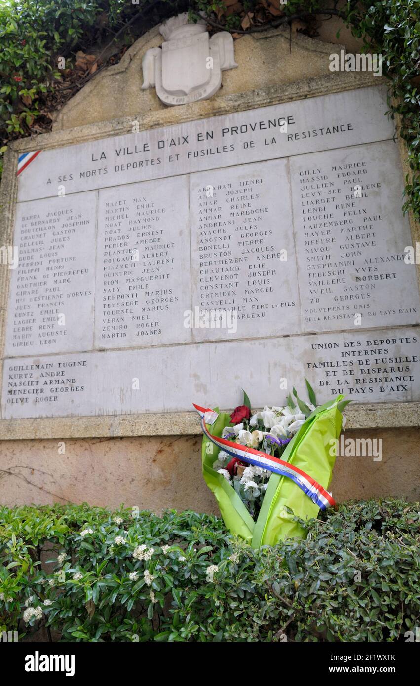 Place des martyrs de la résistance Banque de photographies et d’images — free download