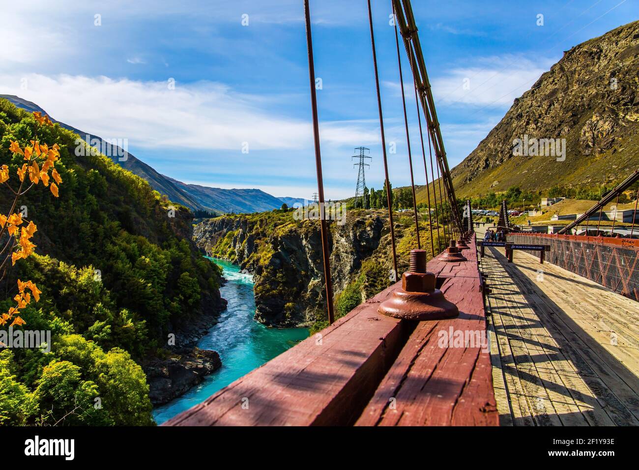 pont-nz-kawarau-banque-de-photographies-et-d-images-haute-r-solution