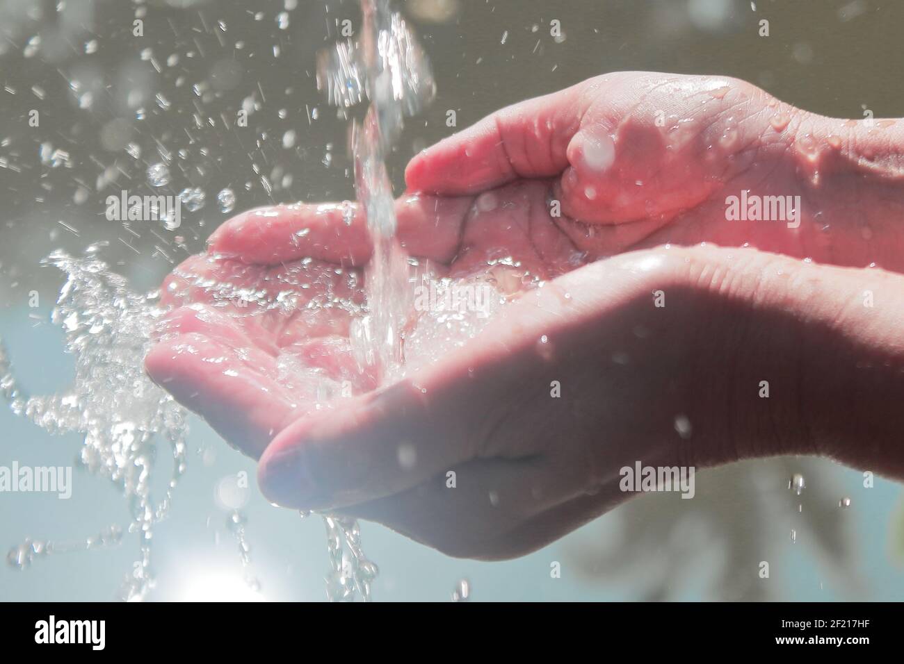 le monde va faire face à une grave crise de l'eau potable dans les prochains jours Banque D'Images