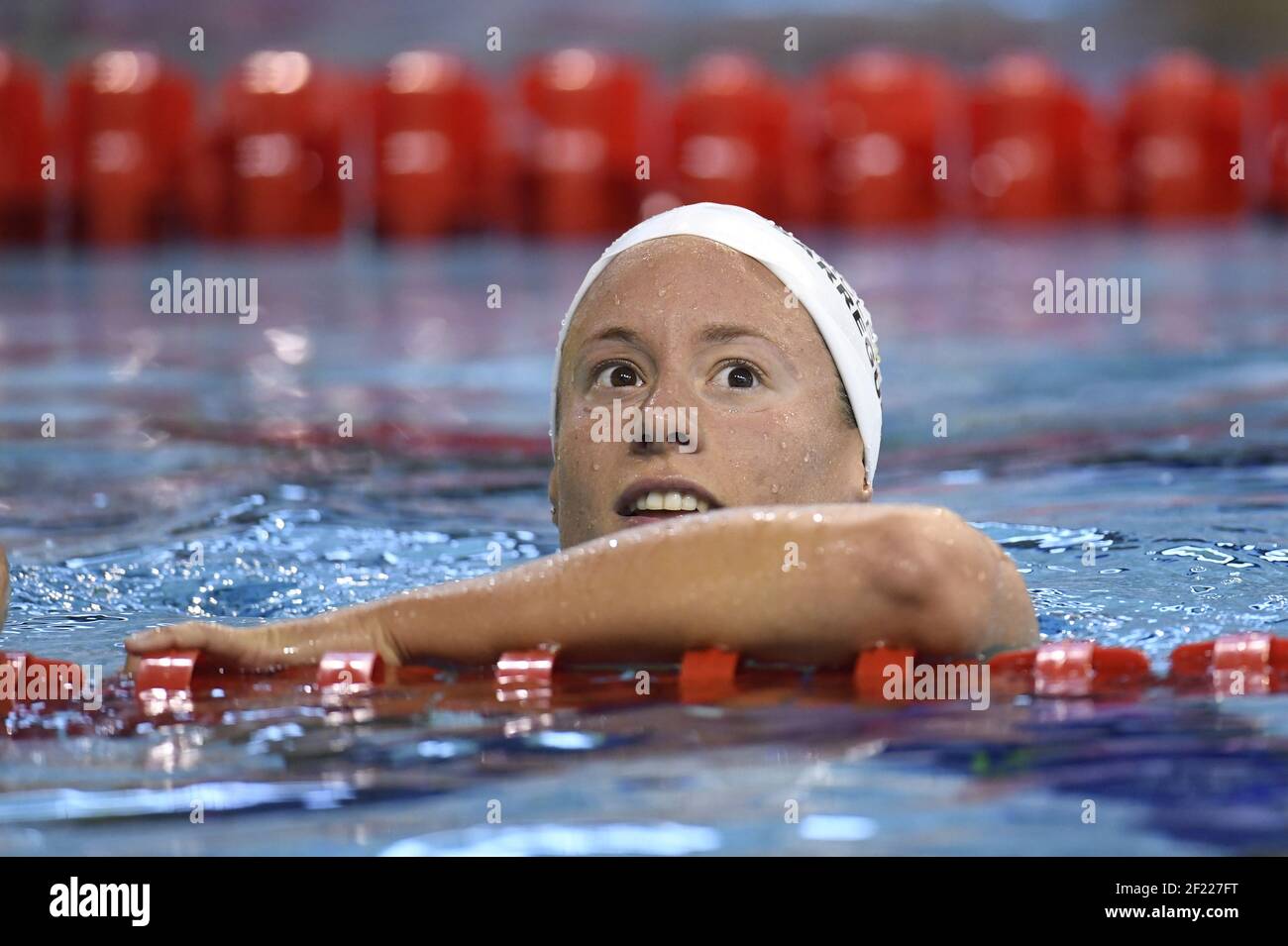 Aurelie Muller (FRA) participe au Freestyle féminin de 800 mm lors des championnats de France Strasbourg 2017, au Centre nautique de Schiltigheim, France, les 23 et 28 mai 2017 - photo Stephane Kempinaire / KMSP / DPPI Banque D'Images