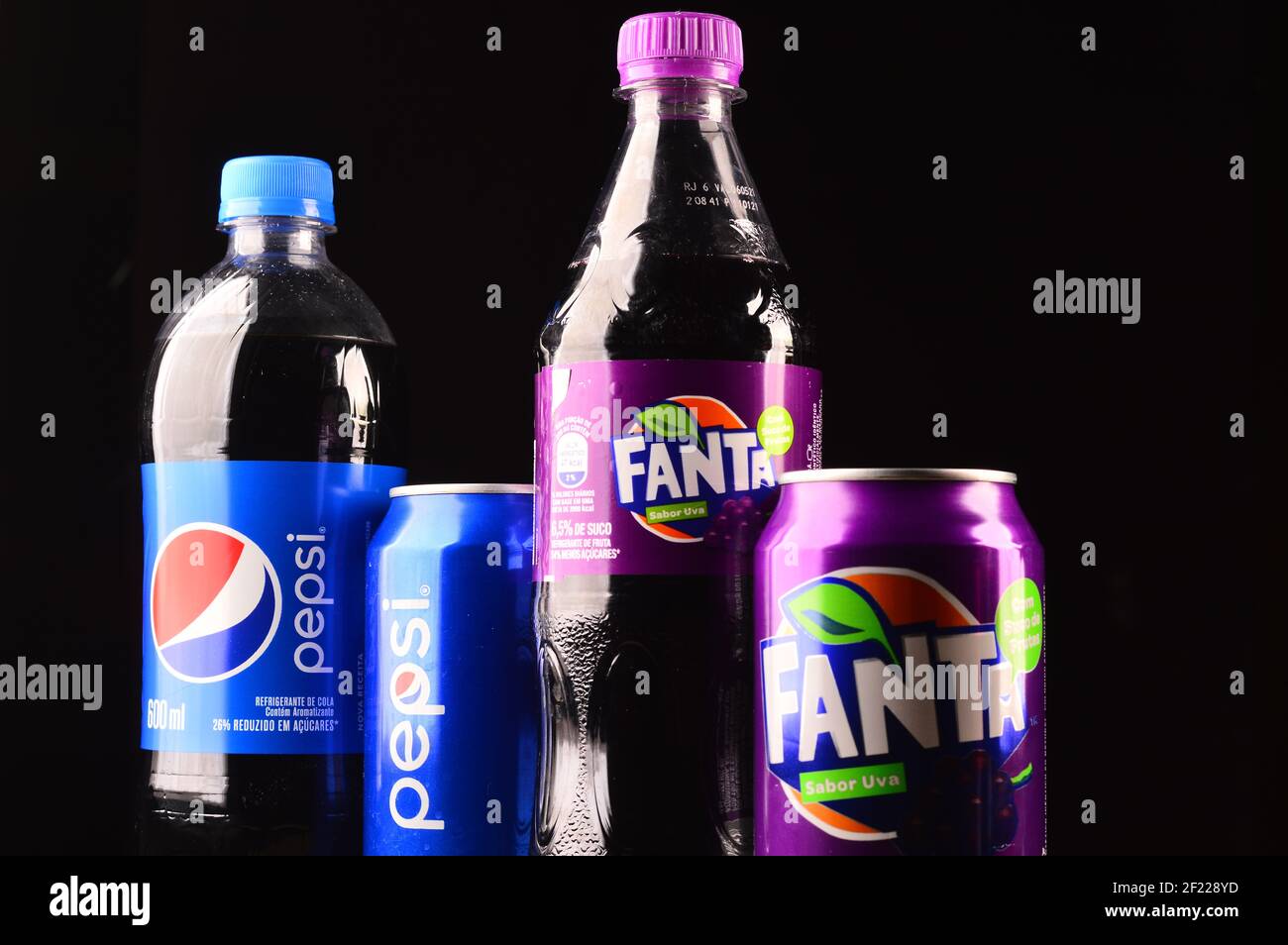Pepsi Cola et fanta fantastique Photo Stock - Alamy