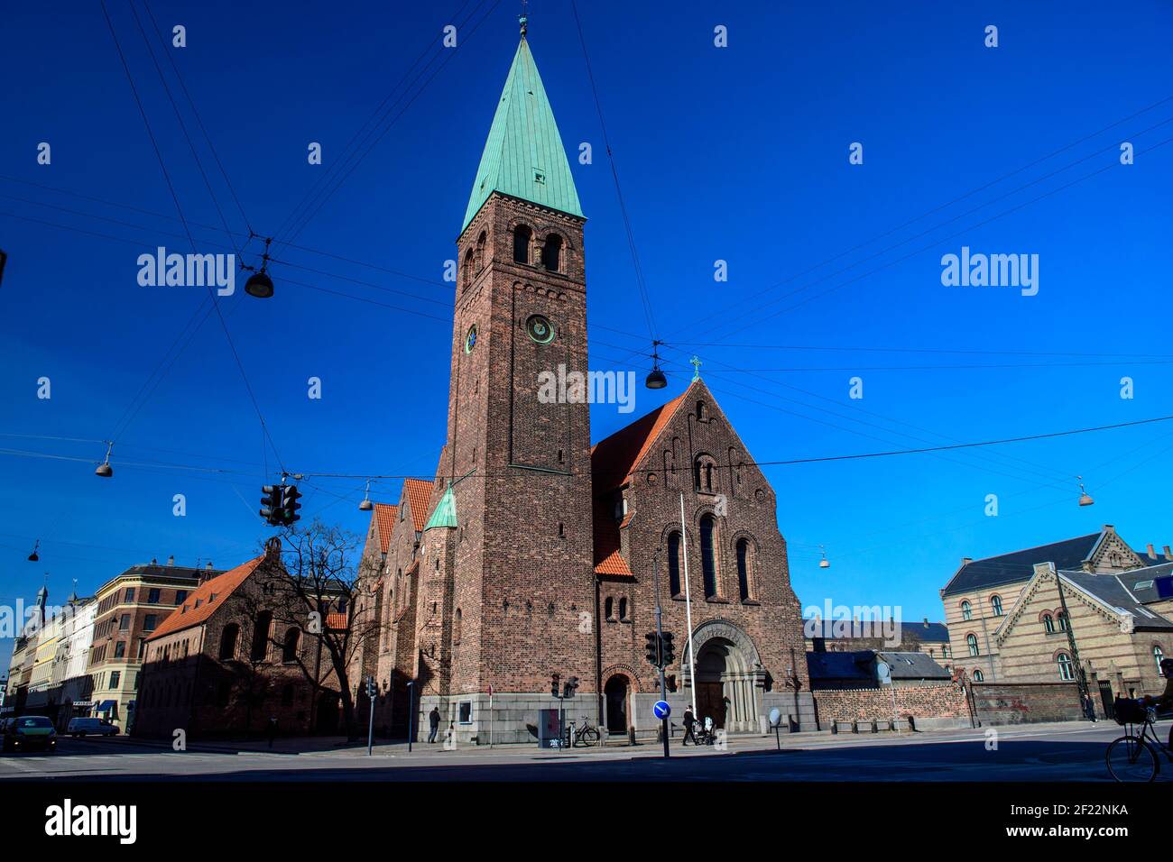 Église Saint-André (Skt. Andreas Kirke / Sankt Andreas Kirke) est une église luthérienne sur Gothersgade à Copenhague, Danemark, qui a été conçu par l'a Banque D'Images