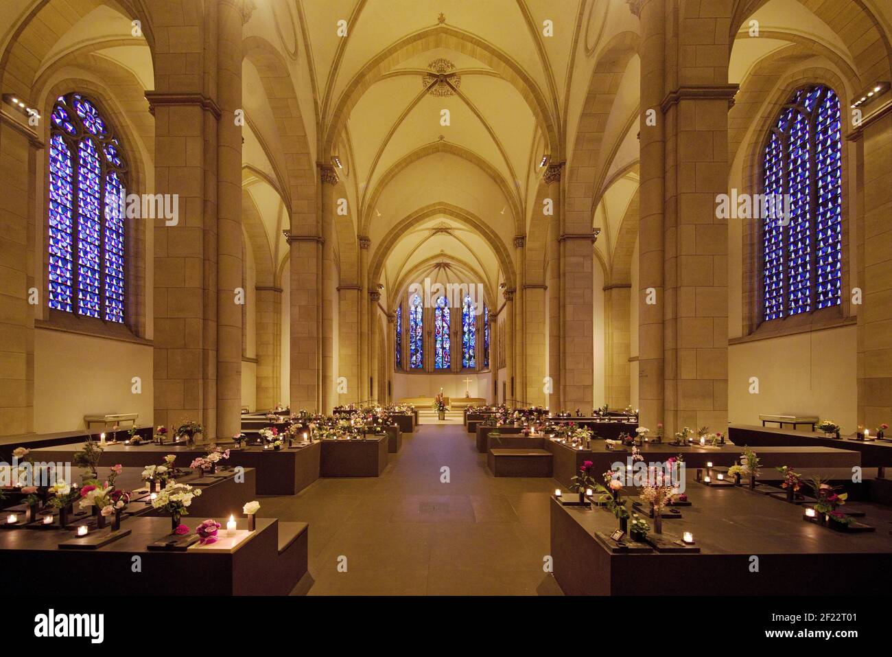 Église du Saint-Sépulcre Liebfrauen, Église notre-Dame, Dortmund, région de la Ruhr, Allemagne, Europe Banque D'Images