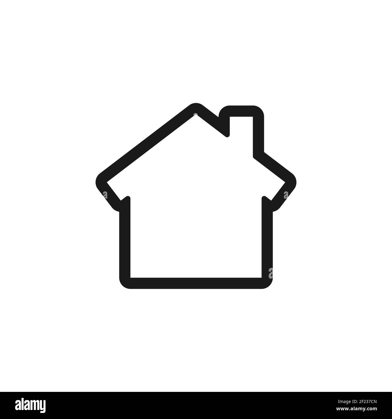 Icône Accueil. Symbole maison. Illustration vectorielle simple EPS 10 Illustration de Vecteur