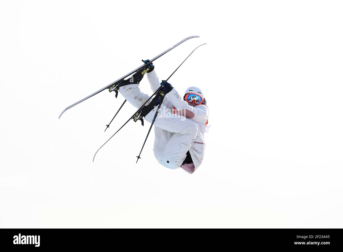 Antoine Adelisse (FRA) lors de la XXIII Jeux Olympiques d'hiver Pyeongchang 2018, ski acrobatique, le 18 février 2018, Au parc Phoenix à Pyeongchang, Corée du Sud - photo Julien Crosnier / KMSP / DPPI Banque D'Images