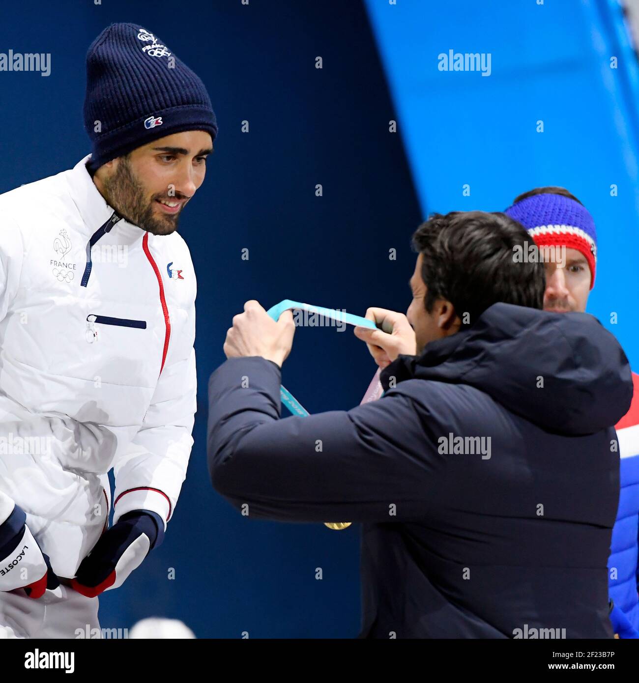 Avec la quatri me m daille d or aux jeux olympiques Banque de
