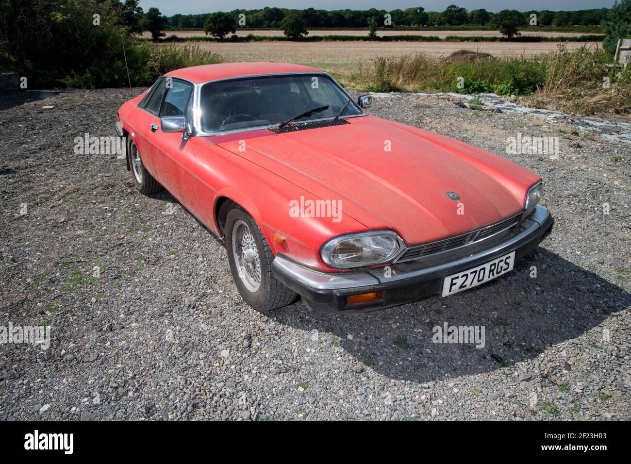 Jaguar XJS coupé 1988 - voiture GT de luxe britannique Banque D'Images