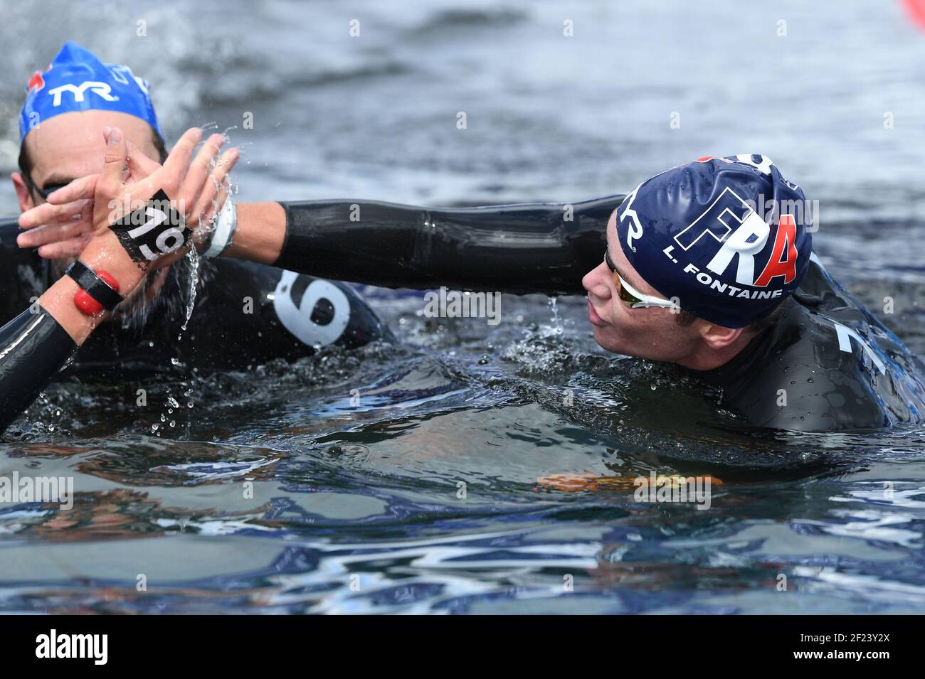 Lors des Championnats d'Europe de natation Glasgow 2018, au Centre International de natation de Tollcross, à Glasgow, Grande-Bretagne, jour 7, le 8 août, 2018 - photo Stephane Kempinaire / KMSP / DPPI Banque D'Images