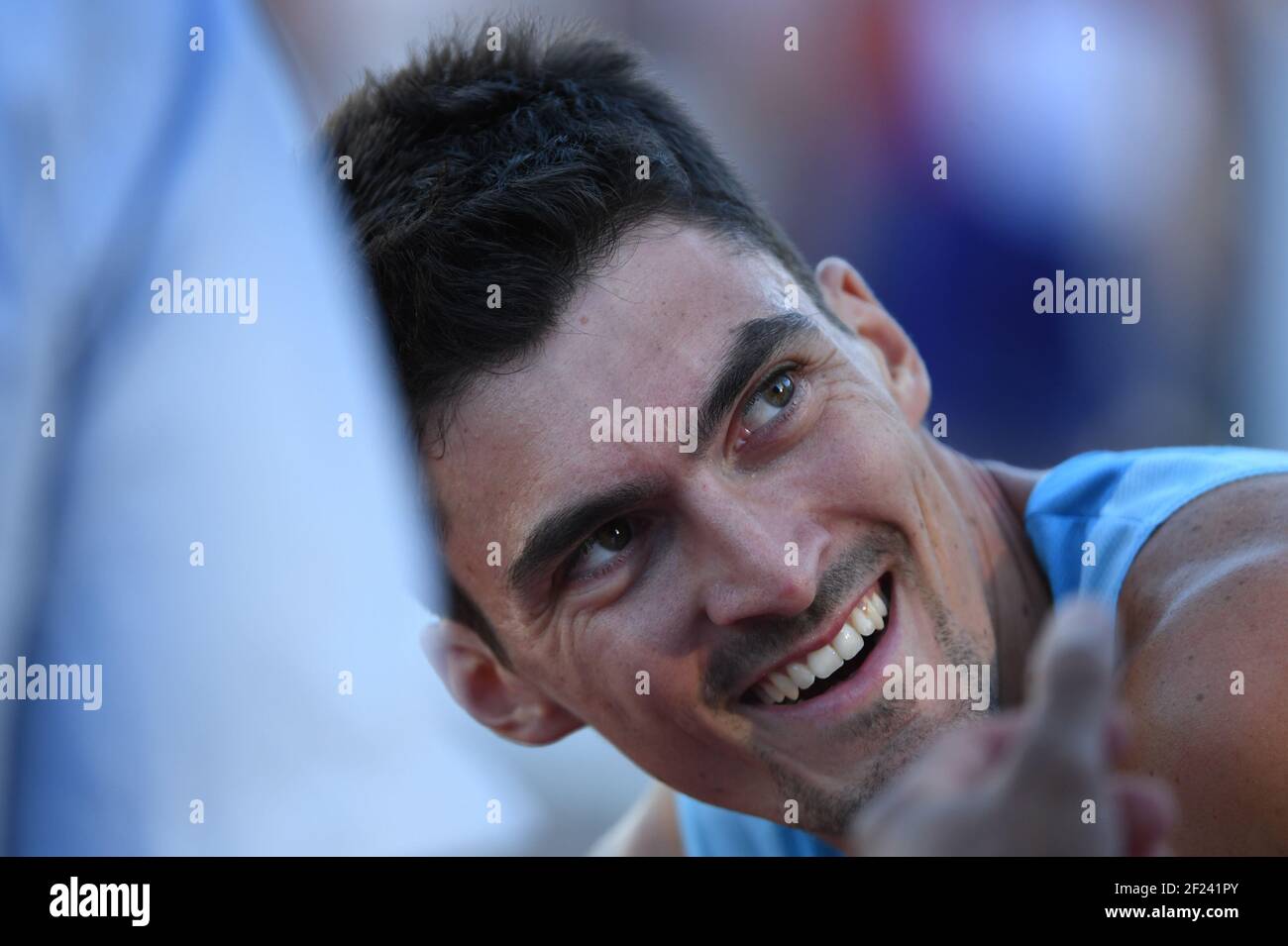 Bastien Auzeil (FRA) participe au Decathlon masculin lors du défi mondial combiné Decastar de l'IAAF du 15 au 16 septembre 2018 à Talence, dans le sud-ouest de la France - photo Stephane Kempinaire / KMSP / DPPI Banque D'Images