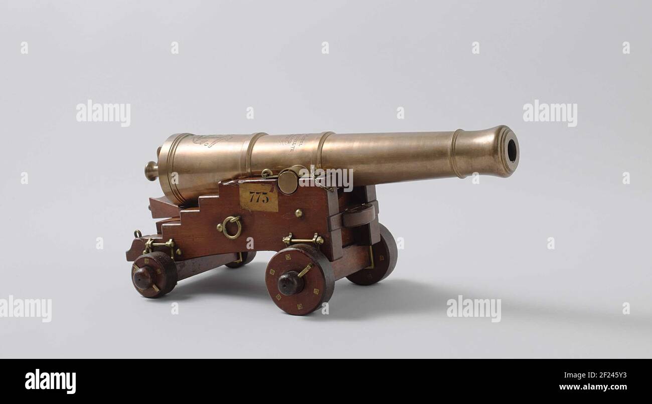 mod-le-d-un-canon-de-24-liasses-sur-un-chariot-canon-l-artillerie