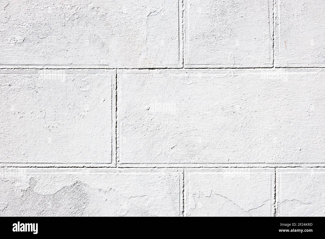 Fond d'un mur en briques blanches Banque D'Images