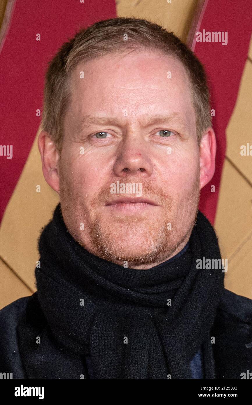 Londres, Royaume-Uni. 11 décembre 2018. Max Richter participant à la première du film « de la Reine des Écossais », arrivées, Londres, Royaume-Uni. Banque D'Images