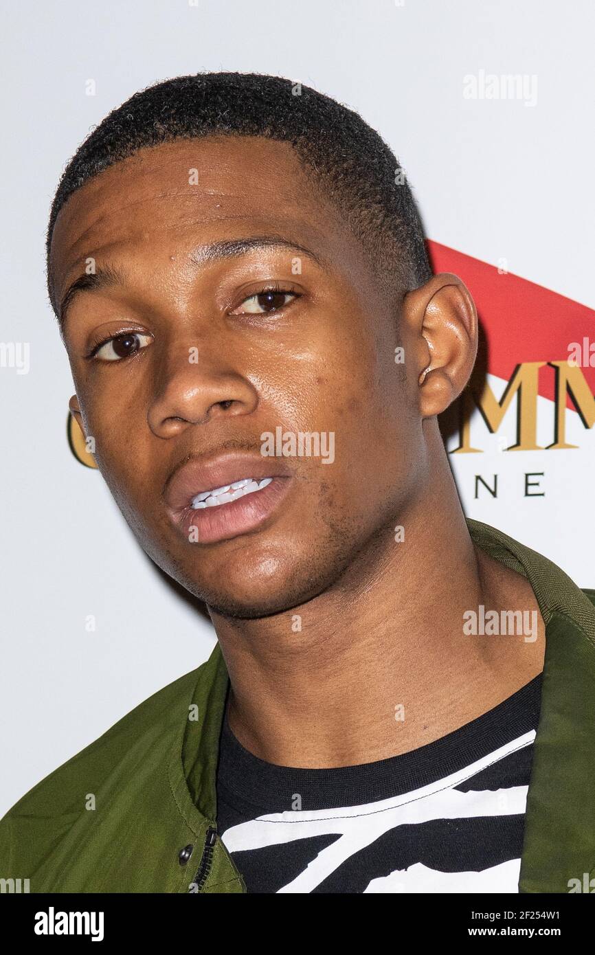 Londres, Royaume-Uni. 14 novembre 2018. Invité participant à la fête de lancement du restaurant « Tracks & Records » d'Ubain Bolt, Londres, Royaume-Uni Banque D'Images