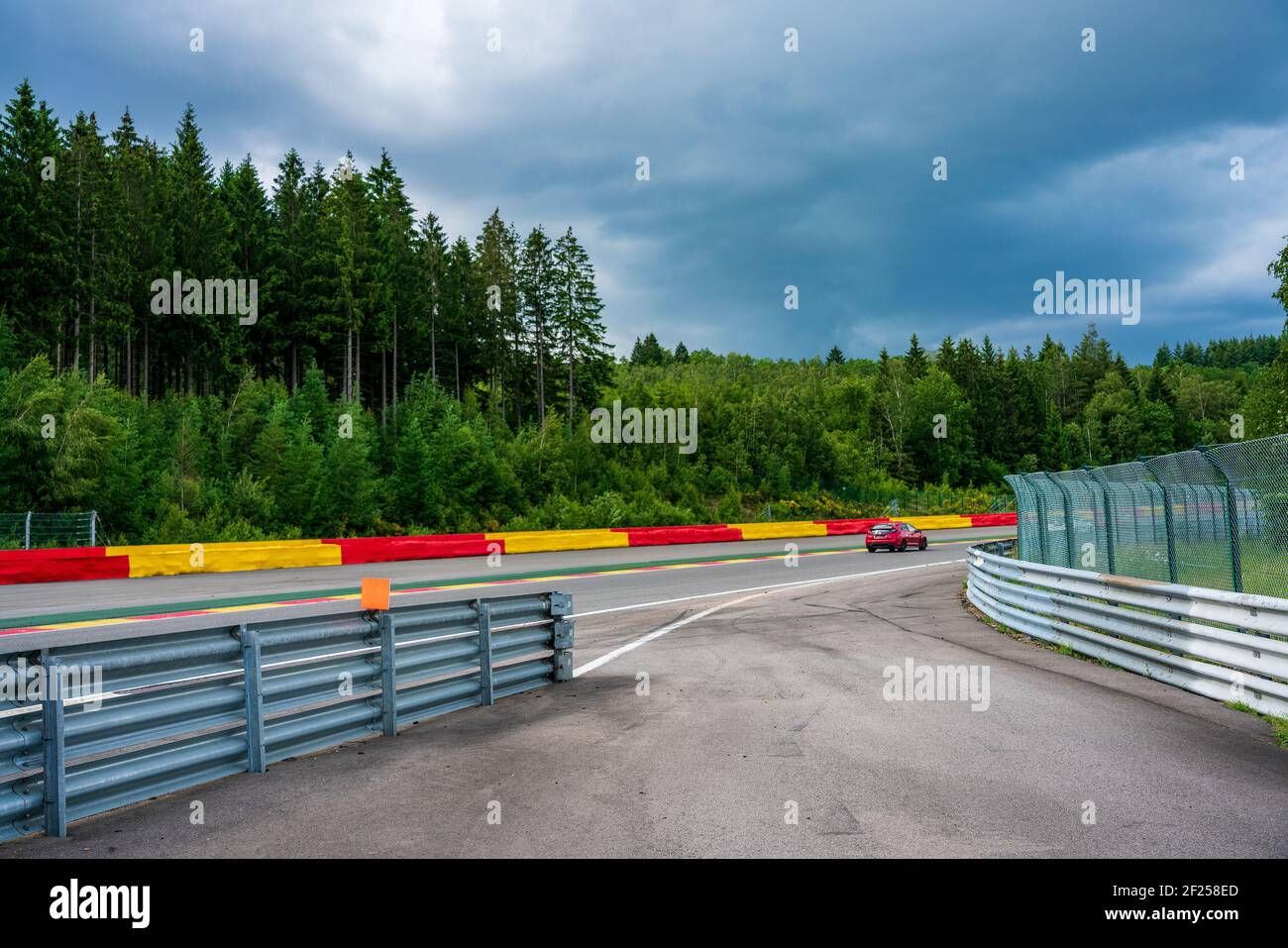 Le circuit de SpaFrancorchamps, circuit de sport automobile en Belgique Photo Stock Alamy