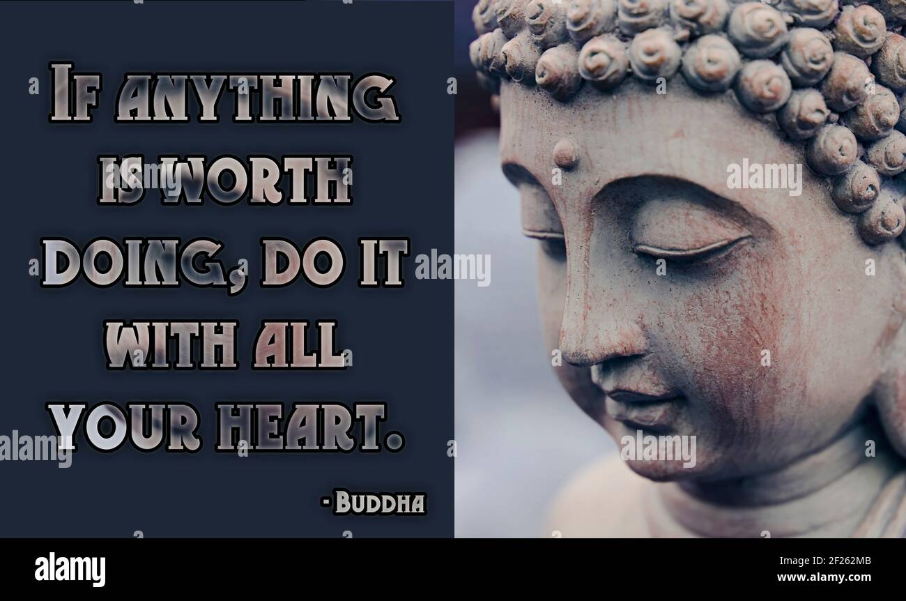 Citation De Bouddha Photo Stock Alamy