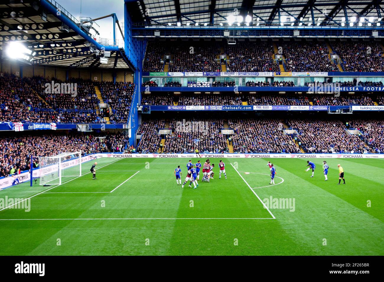 Chelsea, Stamford Bridge, Londres Banque D'Images