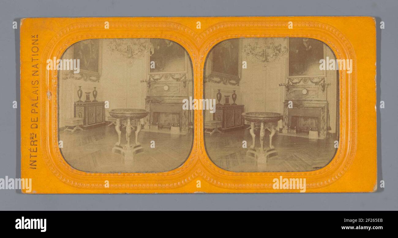 Salon des Velasquez, Versailles .. Banque D'Images