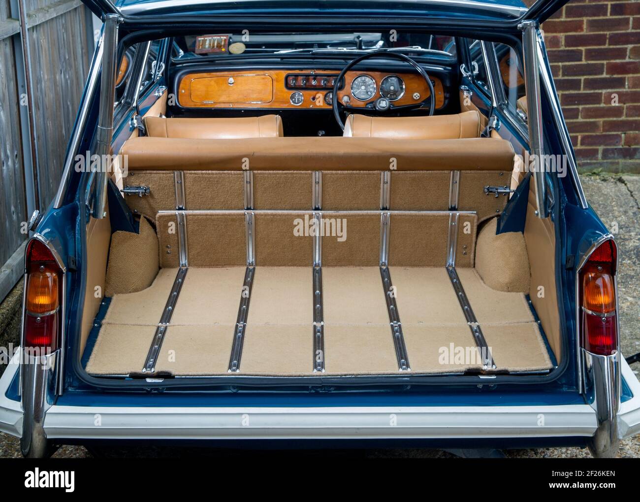 1968 Triumph Herald Estate, voiture familiale britannique classique Banque D'Images