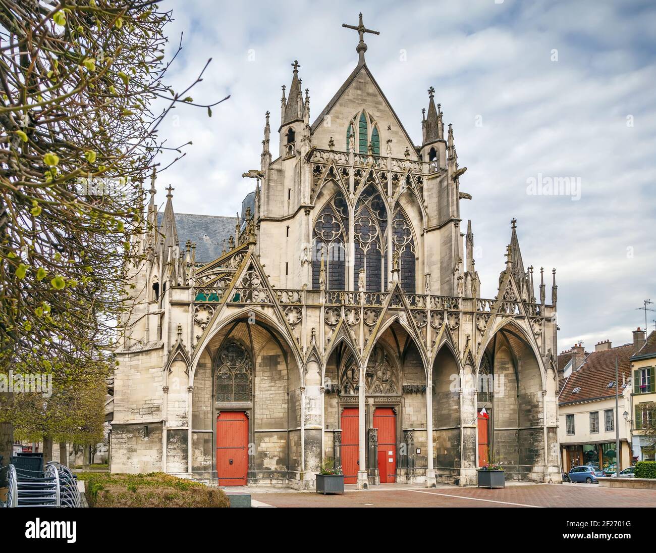 Basilique Saint-urbain, Troyes, France Banque D'Images
