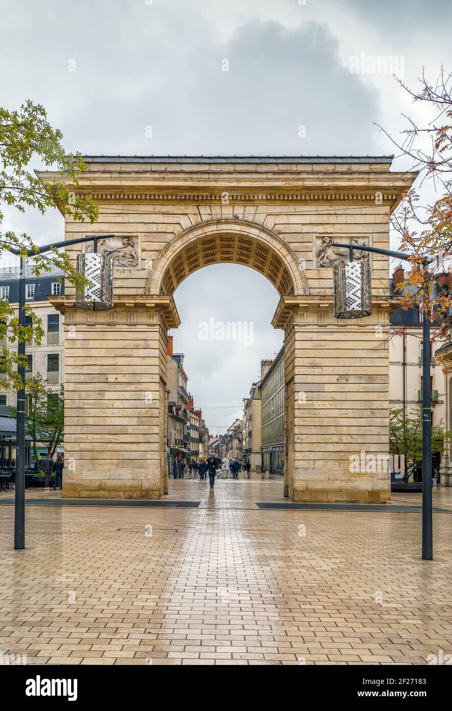 Porte Guillaume, Dijon, France Photo Stock - Alamy