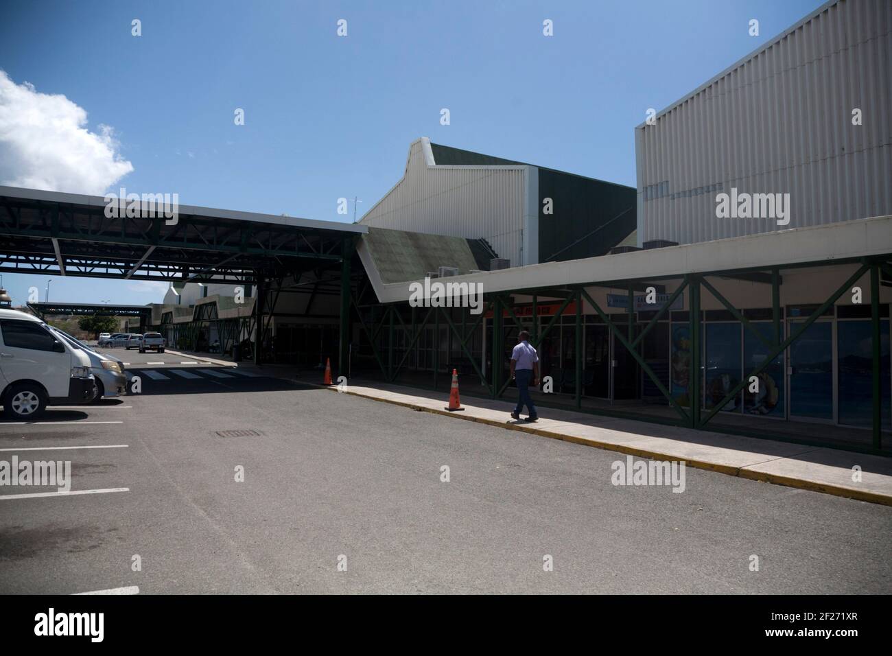 maurice bishop international aéroport st george grenade vents îles à l'ouest indies Banque D'Images