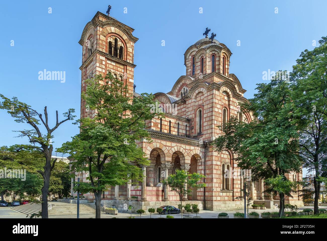 Église Saint-Marc, Belgrade, Serbie Banque D'Images
