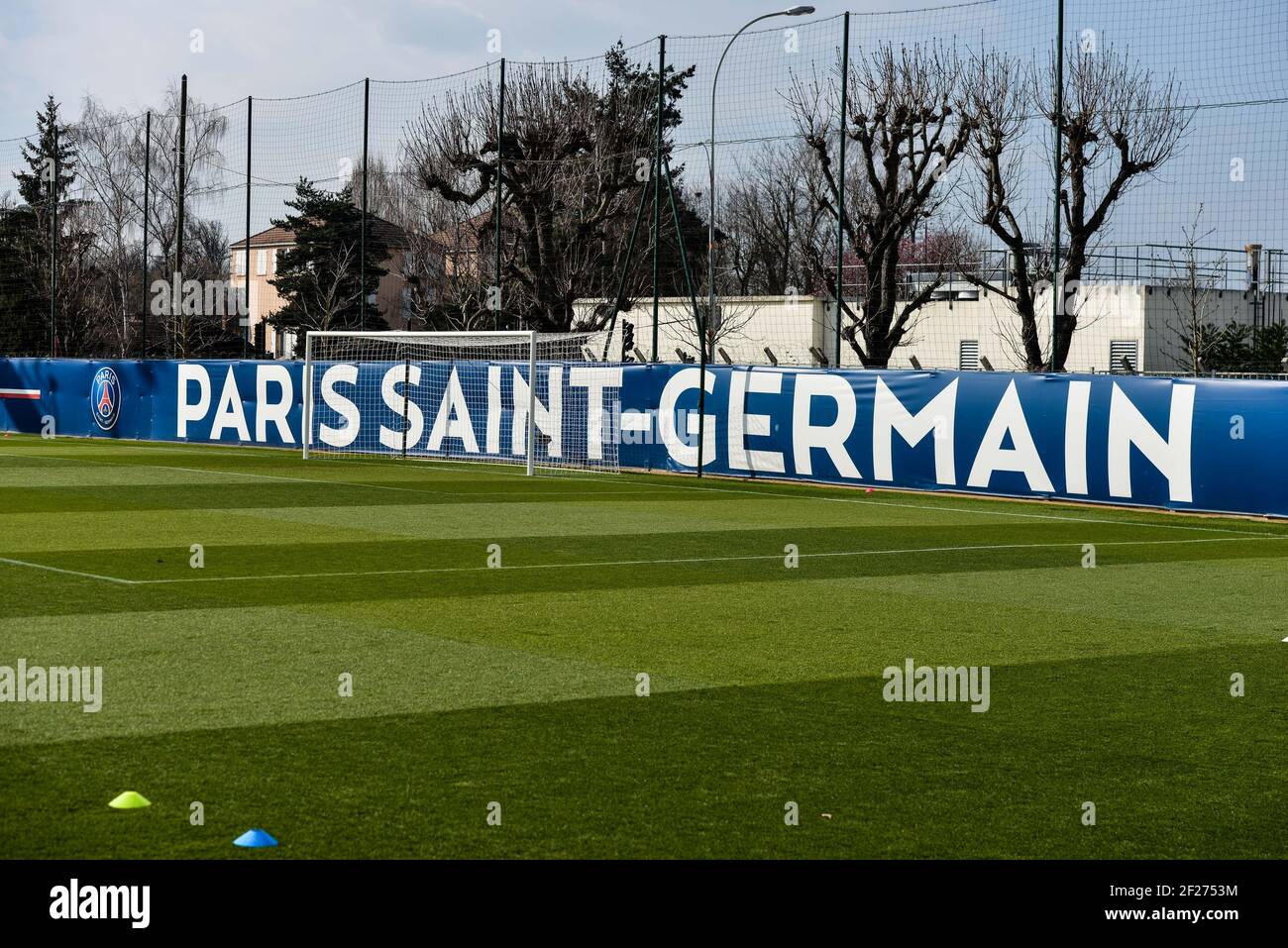 Stade George Lefevre Saint Germain En Laye Saint Germain en Laye, France. 09e mars 2021. Pendant le match UWCL entre  PSG et Sparta Prague au Stade Georges Lefèvre à Saint-Germain-en-Laye,  France. Crédit: SPP Sport presse photo. /Alamy Live News