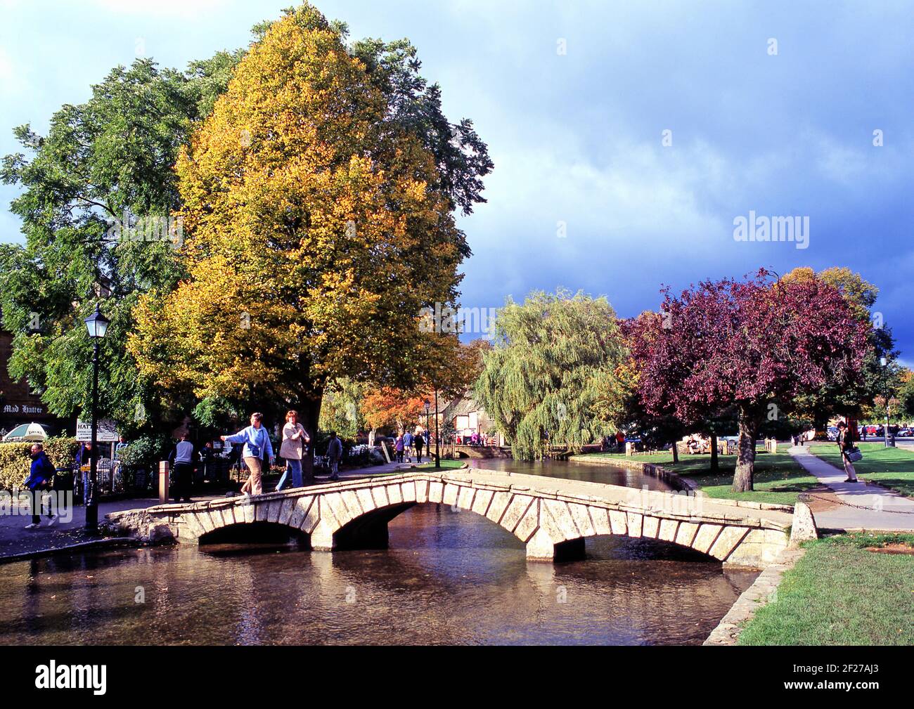 Bourton sur l'eau, Cotswolds, Eng Banque D'Images