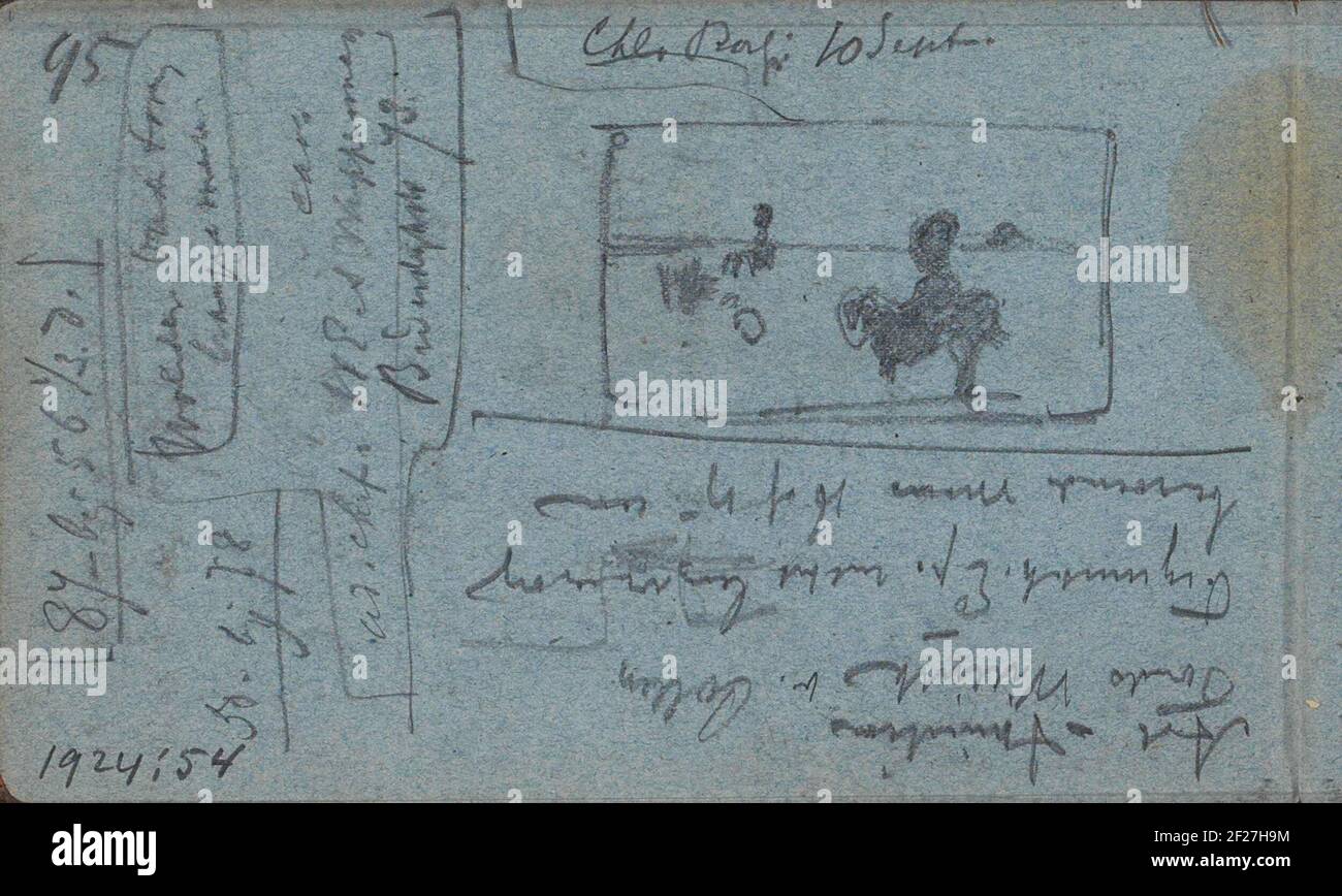 Page de garde d'un carnet de dessin Banque de photographies et d’images