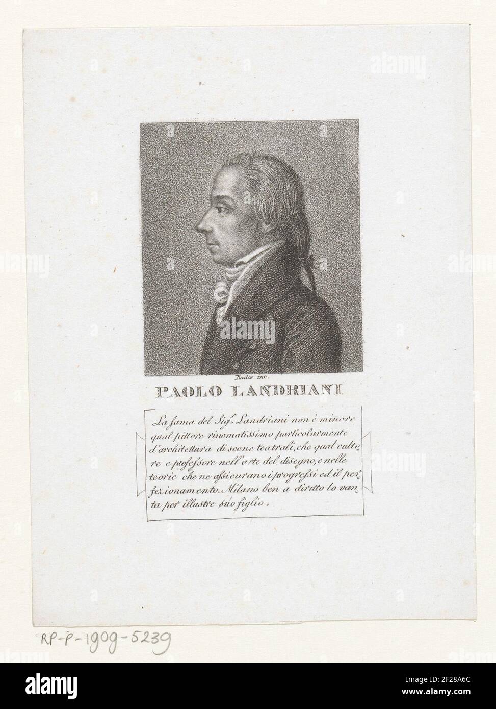 Architecte paolo landriani Banque de photographies et d’images à haute