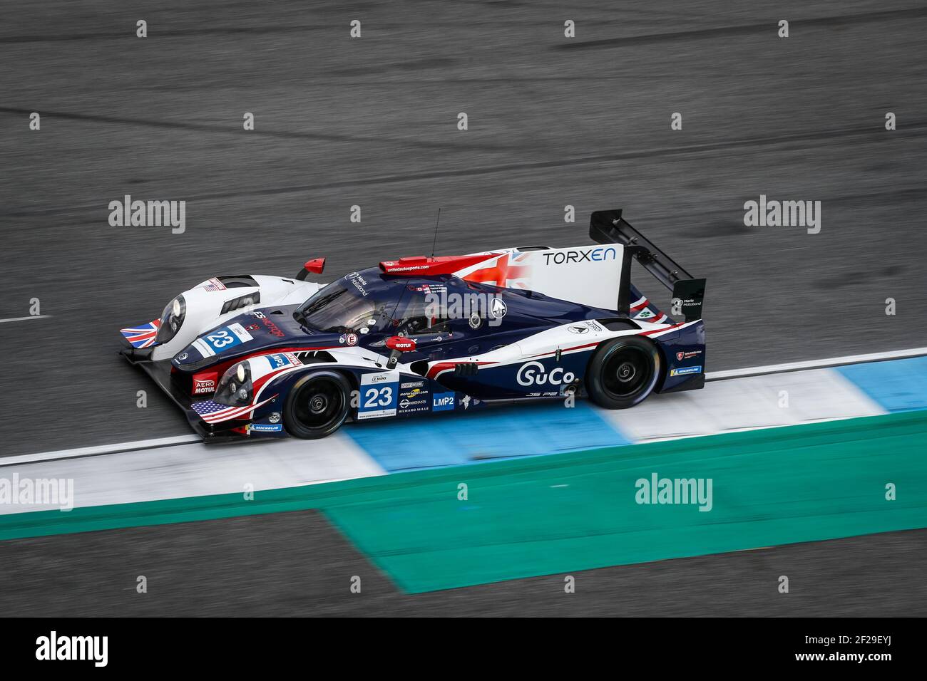 23 UNITED AUTOSPORTS (GBR) LIGIER JS P2 NISSAN LMP2 GUY COSMO (Etats-Unis) PATRICK BYRNE (Etats-Unis) SALIH YOLUC (BRA) pendant le Championnat d'Asie le Mans 2018 / 2019, 4 heures de Buriram du 10 au 12 2019 janvier, Thaïlande - photo Clement Marin / DPPI Banque D'Images