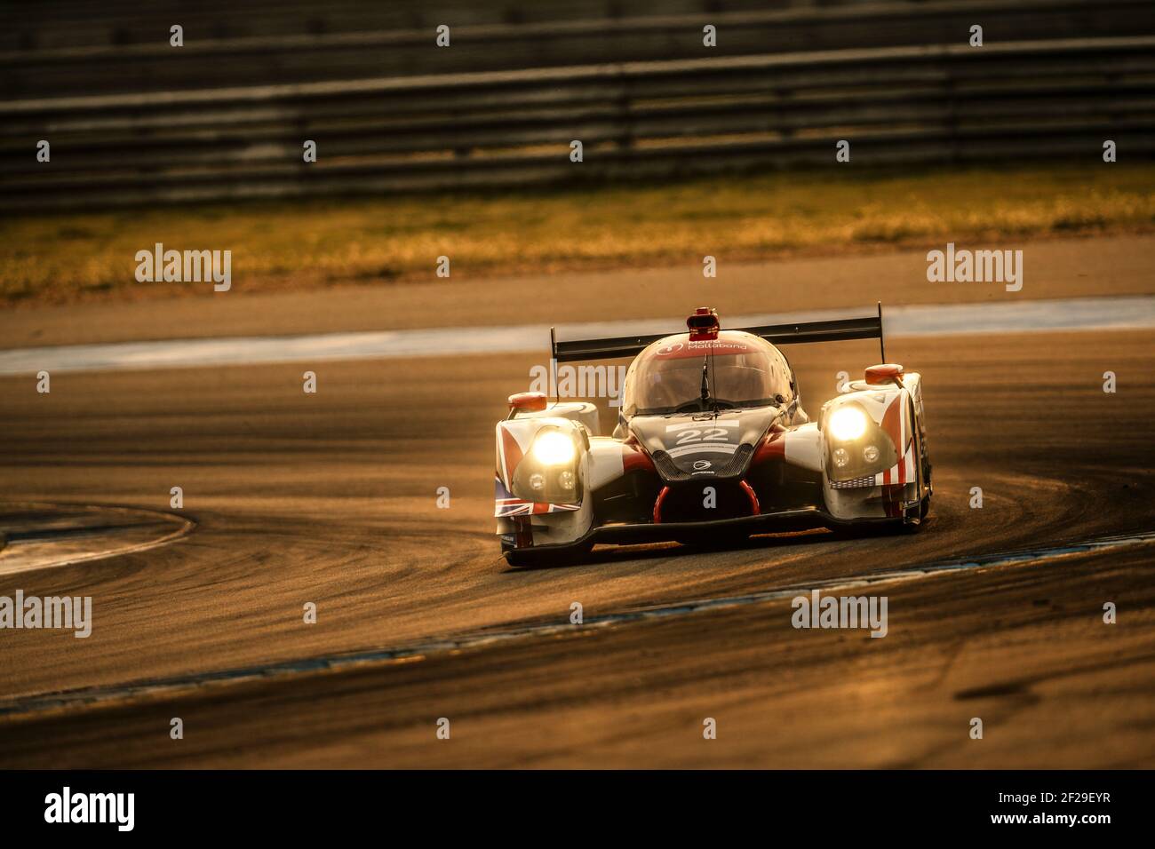 22 UNITED AUTOSPORTS (GBR) LIGIER JS P2 NISSAN LMP2 PHILIP HANSON (GBR) PAUL DI RESTA (mon) pendant le Championnat d'Asie le Mans 2018 / 2019, 4 heures de Buriram du 10 au 12 2019 janvier, Thaïlande - photo Clement Marin / DPPI Banque D'Images