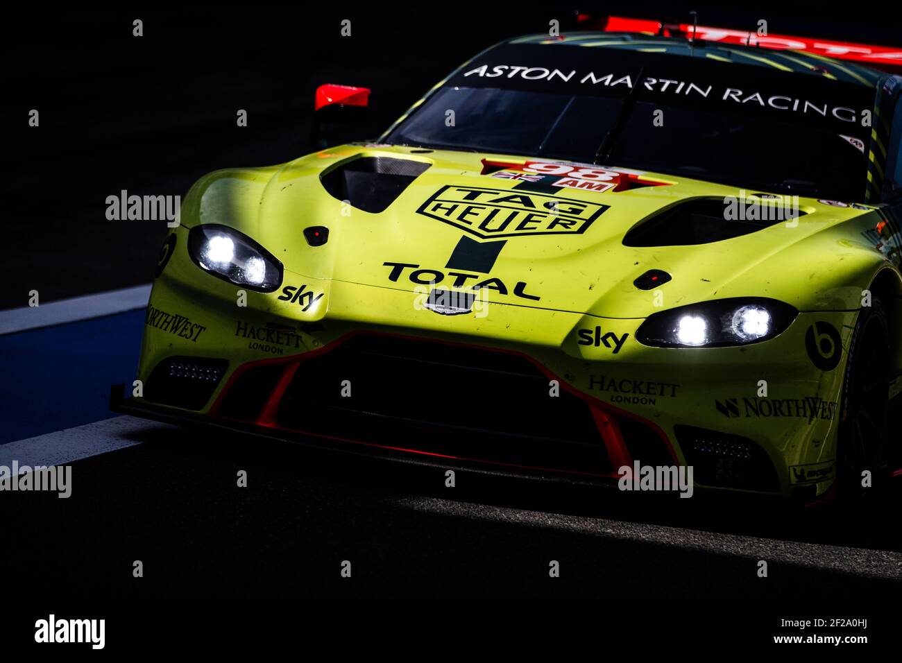 98 PAUL DALLA LANA (CAN), DARREN TURNER (GBR), ROSS GUNN (GBR), ASTON MARTIN VANTAGE AMR ASTON MARTIN COURSE à l'occasion du Championnat mondial d'endurance WEC 2019 de la FIA, 6 heures de Fuji du 4 au 6 octobre à Oyama, Japon - photo Antonin Vincent / DPPI Banque D'Images