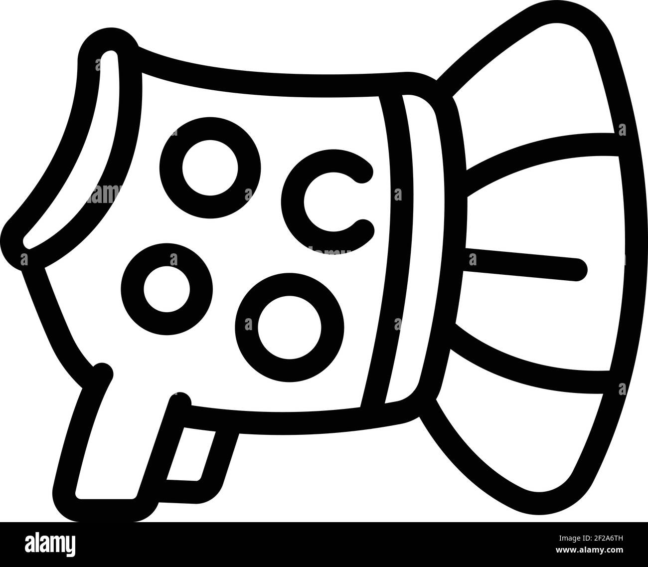 Icône en tissu animal chien. Contour chien animal toile icône vecteur pour la conception de Web isolé sur fond blanc Illustration de Vecteur