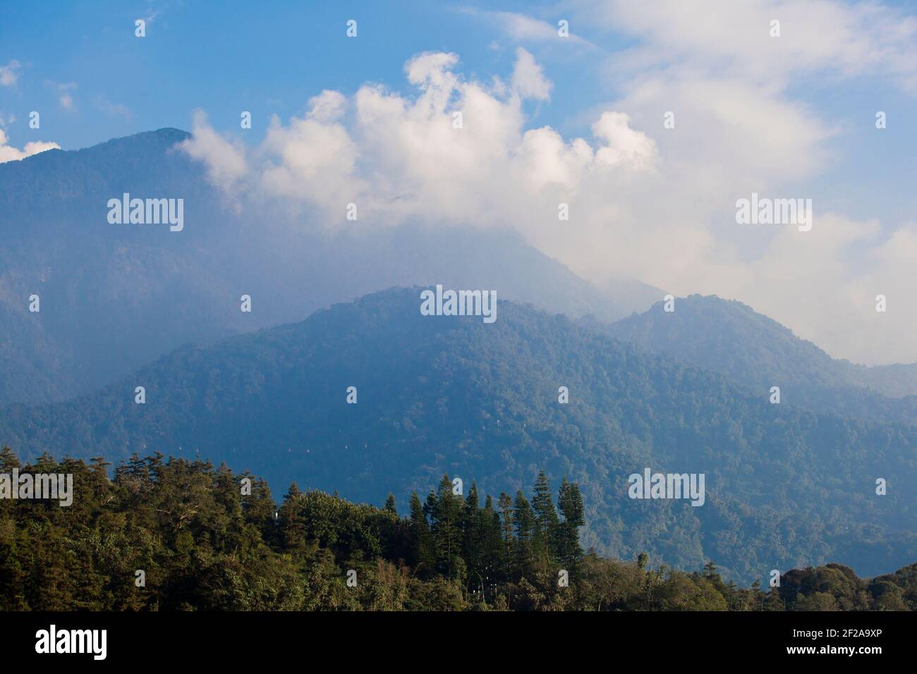 Taiwan, Nantou, Sun Moon Lake, Banque D'Images