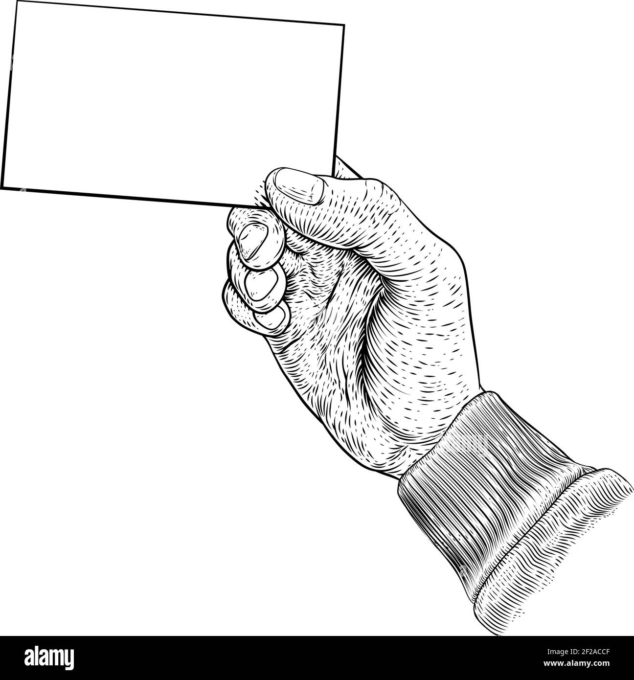 Circulaire de présentation de la lettre de la carte de visite à main Illustration de Vecteur Circulaire de présentation de la lettre de la carte de visite à main Illustration de Vecteur