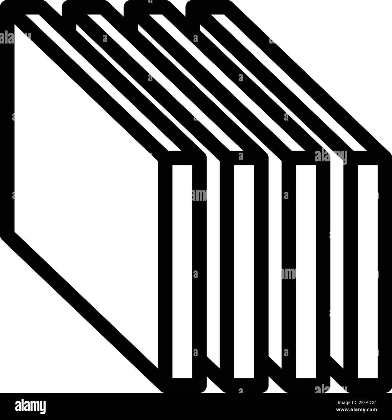 Icône de mobilier en contreplaqué. Outline contreplaqué meubles vecteur icône pour la conception de Web isolé sur fond blanc Illustration de Vecteur