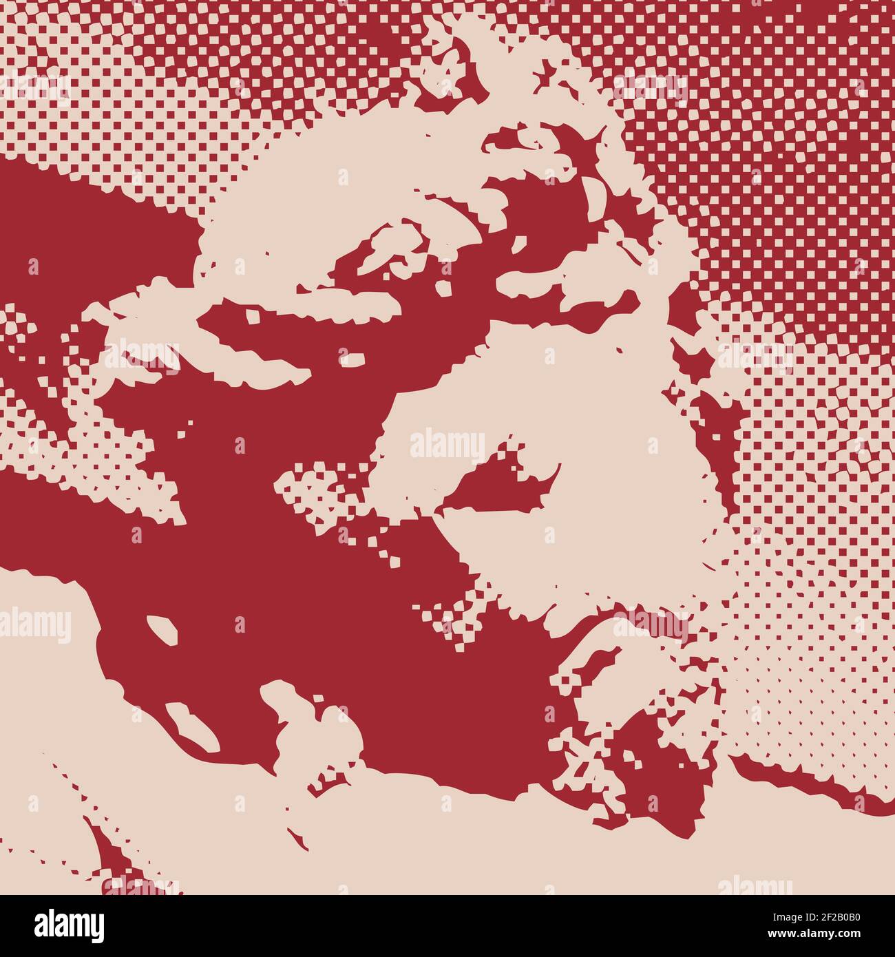 Jésus Christ a crucifié sur la croix. Religion chrétienne et catholique. Illustration vectorielle. Illustration de Vecteur