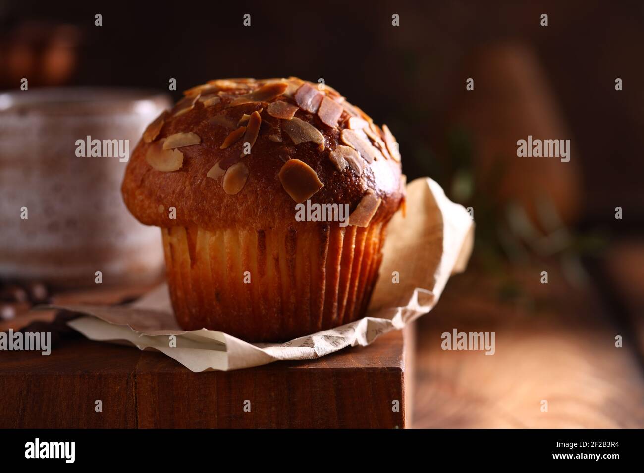 petit-déjeuner et dessert avec petit-déjeuner et petit-déjeuner Banque D'Images