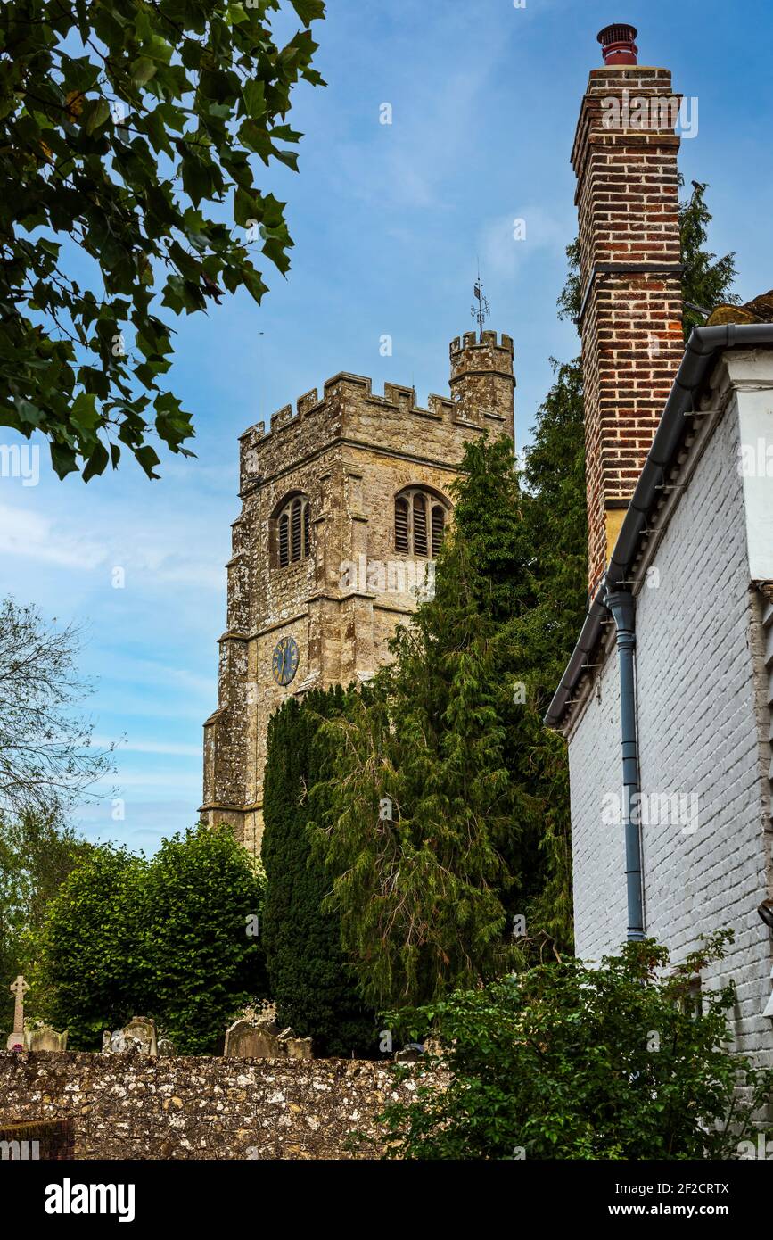 St James Church dans Egerton à Kent, Angleterre Banque D'Images