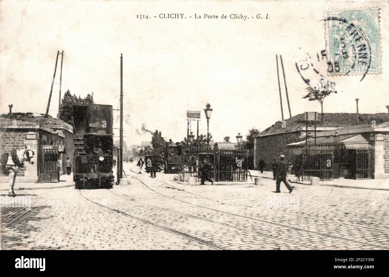 Porte de clichy Banque de photographies et d’images à haute résolution Alamy