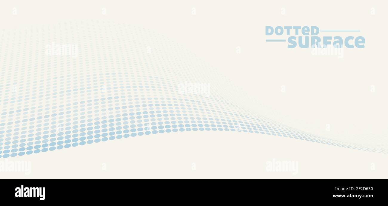 Disparition de la surface en pointillés demi-tons sur un arrière-plan de couleur du papier. Graphique vectoriel minimal Illustration de Vecteur