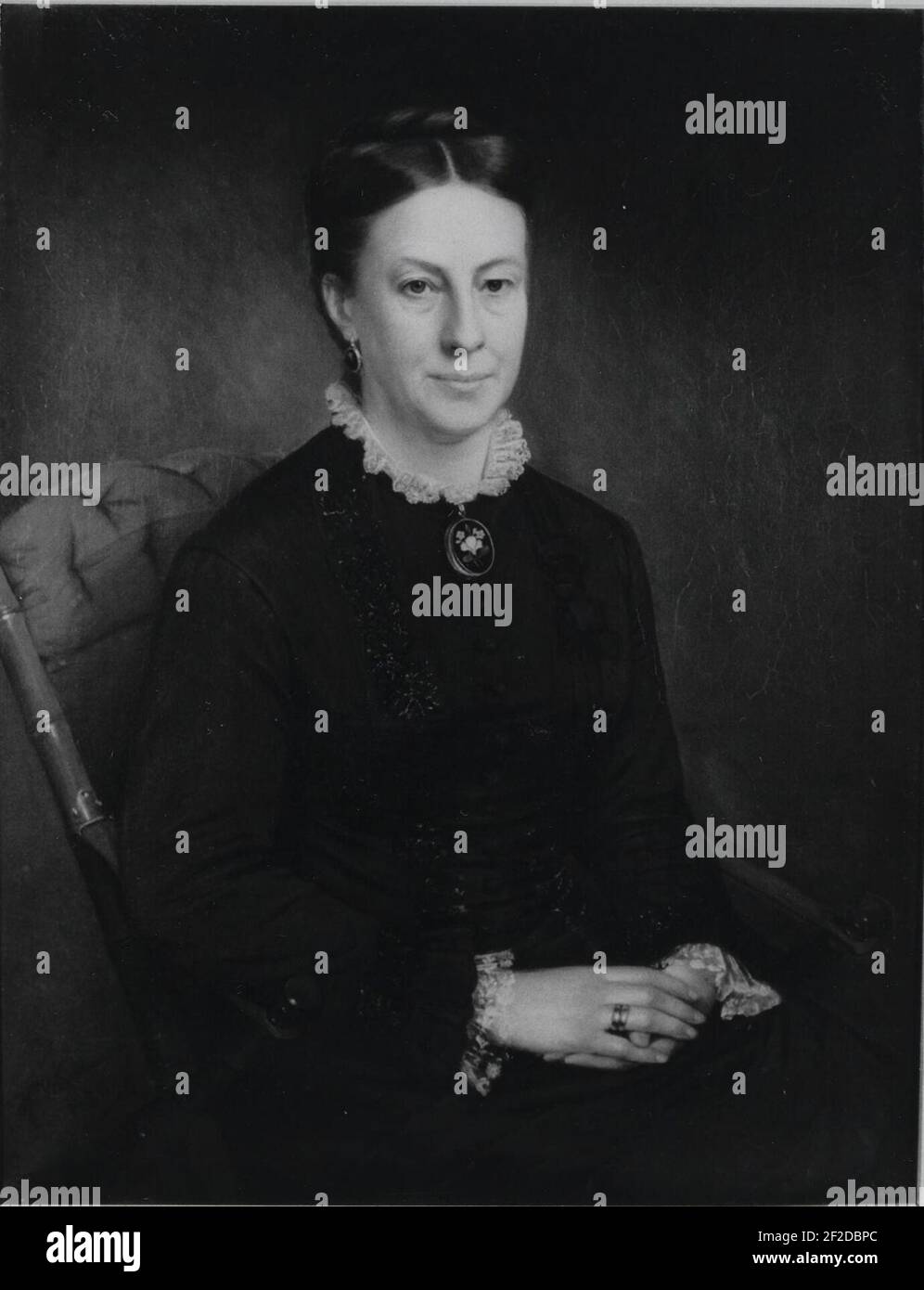 Portrait de Céline Sophie Chislaine van Oldeneel tot Oldenzeel par Heinrich  Windhausen Kasteel de Cannenburgh 3290 Photo Stock - Alamy