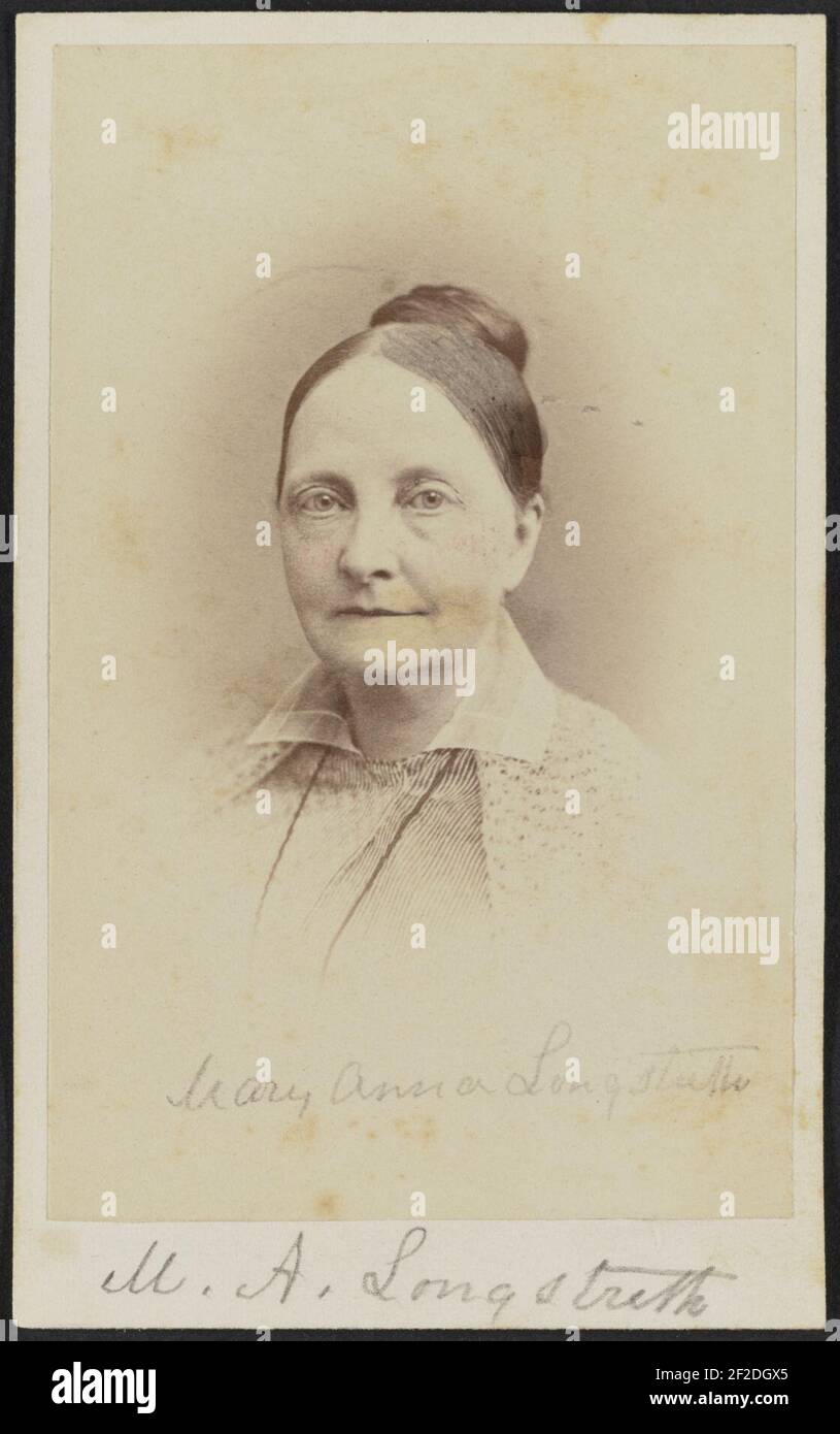 Portrait de Mary Anna Longstreth) - Wm. Curtis Taylor ; W. Henry Brown Banque D'Images