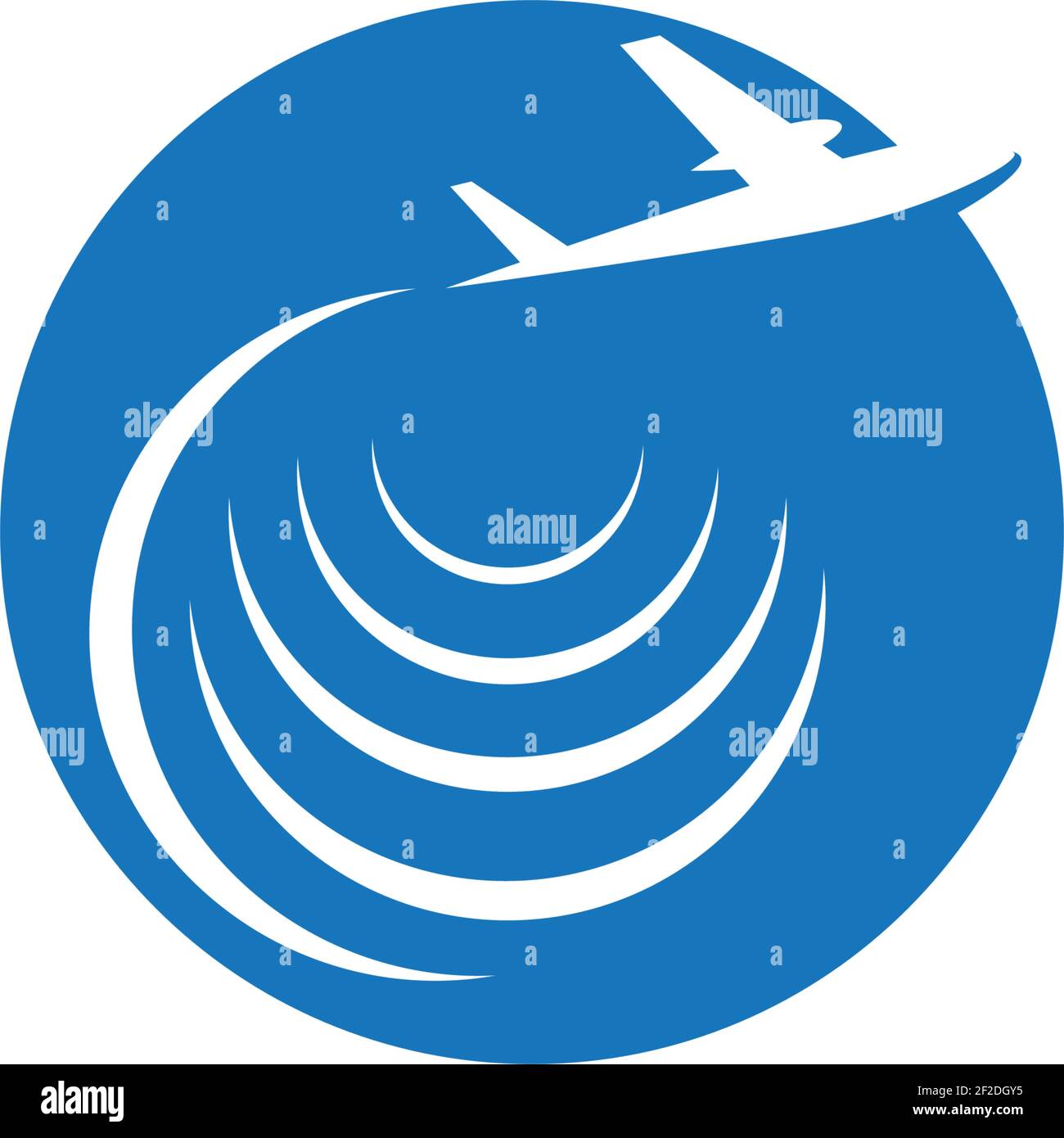 Modèle de logo avion dessin d'illustration d'icône vectorielle Illustration de Vecteur